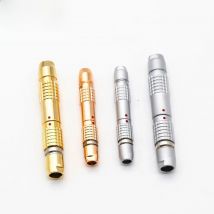 Gold Rose Gold FGG PHG 0B 1B Aviator 4Pin Plug Socket Push-Pull Self Locking For DIY USB Keyboard Cable, Audio Cable