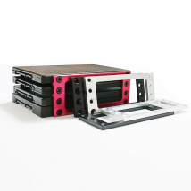 DIY 2.5 inch solid state hard disk SSD aluminium alloy bracket ITX Computer case built-in bracket 2/3/4 bays DE089