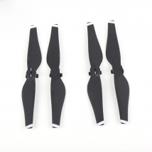 1pack of 2pairs 5332S Quick-Release Propellers CW + CCW Props for DJI MAVIC AIR 1 Plane Paddle with White / Golden Stripes