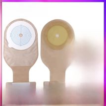 Colostomy Bags 85mm max cut and one-piece Drainable Pouch Stoma Care adhesive With twist tie closure flexible
