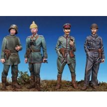 New Unassembled 1/35 ancient stand man include (4 Figures)  Resin Figure Unpainted Model Kit