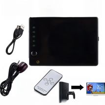 4K 2K 5x1 HDMI Cable Splitter HD 1080P Video Switcher Adapter 5 Input 1 Output Port HDMI Hub for Xbox PS4 DVD HDTV PC Laptop TV