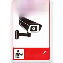 Unveil the Magic of 24 - hour video surveillance Metal Sign Plaque Transforming Your Spaces into Secure and Stylish Areas