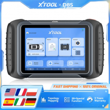 XTOOL D8S Automotive Diagnostic Tool Online ECU Coding VAG Guided Topology Map ADAS Car Tools DOIP CANFD Free Update Online