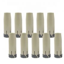 24KD Coated Protective Gas Nozzle Pure Non-Stick European Airless Protective Cover For MB 24kd MIG MAG Welding Torch 250A