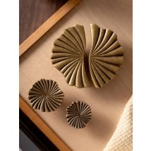 SBrass Cabinet Pulls Cup Flat Vintage Drawer Pulls Kitchen Cupboard Bathroom Dresser Cabinet Knob Hardware Antique Brass Handles