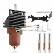 3D Printer Parts for Creality K1C K1 Max Hotend Kit Quick Swap Ceramic Heating Block Kit 0.4 0.6 0.8mm Nozzle High Flow Printing