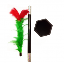 1 Set Magic Wand To Flower Magic Trick Easy Magic Tricks Toys For Adults Kids Show Prop Toys For Boys Fun For Children