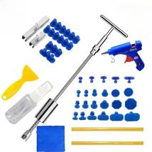 PWS Car Dent Repair Tools Puller Removal Kit Slide Hammer Reverse Hammer Tool Body Suction Cup Adhesive Blue Glue Tabs