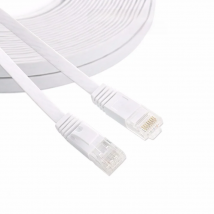 25cm 3ft1.5ft 1m 2M 3m 10ft 5m 10m 15m 20m 30m cable CAT6 Flat UTP Ethernet Network Cable RJ45 Patch LAN cable black white color