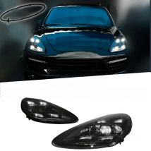 For Porsche Cayenne 2011-2018 Car Headlights 958.1 958.2  high Quality LED upgrade to 9Y0 Plug and Play car front lamp