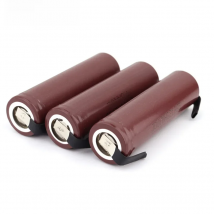 JHG2 18650 Battery 3.7V HG2 Lithium Rechargeable Batteries High Current Discharge 30A Power Cell (Welding Nickel)