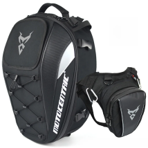 MOTOCENTRIC Waterproof Motorcycle Tail Bag Multifunction Rear Seat Bag High Capacity Motorcycle Bag Rider Drop Leg Side Bag