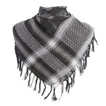 Outdoor Arab Keffiyeh Shemagh Scarf Hiking Tactical Hunting Camping Scarves with Tassel Desert Scarf Headshawl