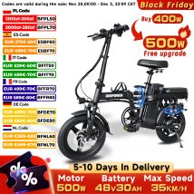 DEEPOWER K306 400W Bici elettrica per adulti 48V 30AH e-Bike 35 KM/H Velocità massima Batteria rimovibile Guida in città commutazione Ebike folk