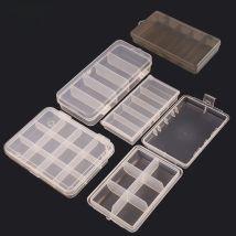 TAIYU Portable Fishing Tackle Box Mini Storage Case for Jig Lure Spoon Bait Hook Tool Accessories carp Fly fishing organizer box