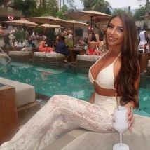 3 Pieces Micro Bikini Set Bikini Female Swimwear Halter Neck Bikini Bathing Suit Beachwear Women White Full Embroidery Pants