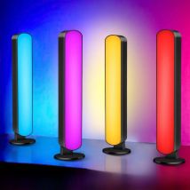 Music Sync LED Night Light Bars RGB Atmosphere Lamp With Remote Control For Gaming TV Bedroom Decoration Desktop Lamp
