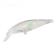 Countbass 10Pcs Blank Hard Bait Bodies, 67mm/2.6" 5.1g/0.2oz Slow Sinking Wobblers Glass Balls Rattles, Unpainted Fishing Lures