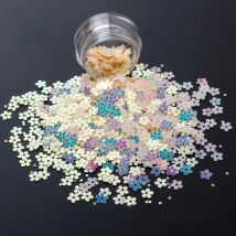 TCT-112 Hollow Flowers daisy  Shape 5MM Sequin For Nail Art daisy  Manual DIY  Crafts Decoration
