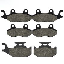Cyleto Motorcycle Front or Rear Brake Pads for Yamaha YFM 700R YFM700R Raptor YFM 700 2006-2015 YXR450 Rhino YXR 660 2004-2009