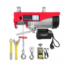 VEVOR elektrische Seilwinde 500kg bis 1000kg Hubhöhe 12m Seilzug Motorwinde 1600W Kupfermotor