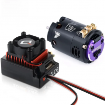 Hobbywing QUICRUN 10BL120 120A ESC w/Rocket 540 V3 4.5T 10.5T 13.5T Sensored Brushless Motor for Competition 1/10 1/12 F1 RC Car