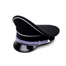 Cosplay German Elite Officer Wool Hat Officer Cap Black Replica