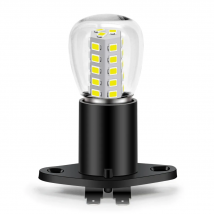 RUIANDSION T170 2835 33SMD New Oven Light 250V High Temperature Microwave Bulb 6000K/Warm White And Base E14MM Black