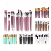 5/7/20Pcs Makeup Brushes Set Cosmetict Makeup For Face Professional Plastic Handle Synthetic Hair Brushes Multi-Function Makeu