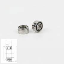 10pcs Ceramic Dental bearings SR144TLKZN 3.175x6.35x5.98x2.38mm for Dabi MS350, MRS400 PUSH BUTTON