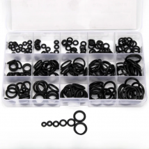 PCP DIY NBR Sealing O-rings Durable Gasket Replacements OD 6mm-20mm CS 1.5mm 1.9mm 2.4mm 15 Sizes Rubber Washer 225pcs/SET DQ003