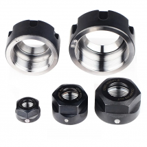 1PC precision Balanced collet nut ER11 ER16 ER20 ER25 ER32 NUT spring collect nut clamping CNC milling engraving machine
