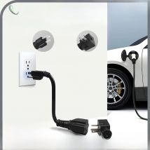 FITMPH NEMA 5-15p TO 6-20R Adapter for ev charging - Level 2 -Level 1