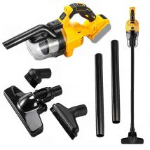 Aspirapolvere portatile con filtro 2 pezzi Aspirapolvere elettrico senza fili per la pulizia dei peli scoreggia dell'auto domestica per batteria DeWalt 20V