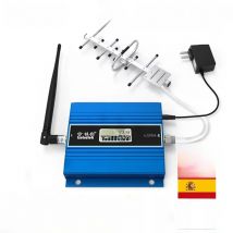 Lintratek 2G 3G 4G Cellular Amplifier GSM 900 LTE 1800 WCDMA 2100MHz CDMA 850 B5 Data Cellphone Booster Kit Antenna Repeater