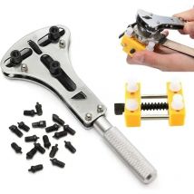 Watch Repair Tool Waterproof Screw Adjustable 3 Claws Back Case Opener Wrench Remover Watch Battery Press Closer Remover Wrench