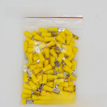 MDD5-250 MDD5.5-250 male Insulated Spade 100PCS/Pack Quick Connector Terminals Crimp Terminal AWG MDD