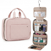 BAGSMART Travel Organizer Hanging Toiletry Bag Men Bathroom Large Portable Storage Box Waterproof Cosmetic Case For Makeup Women