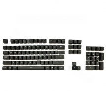 A Full Set Original Key Caps Keycaps for CORSAIR K70 LUX/K70 LUX RGB/K95 Mechanical Keyboard Black White ABS PBT