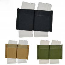Tactifans 7.62 HK Double Magazine Insert Pouch For Micro Fight MK3 MK4 Chest Rig Elastic Built-in Magazine Holder