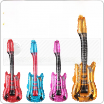 Musical instrument Guitar Foil Balloon Helium Air Balloon Party Supplies Kids inflatable Toys Birthday Ballon Classic Toy globos