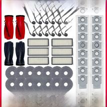 Roborock ( Qrevo Curv / P20 Pro ) Vacuum Parts Main Roller Side Brush Hepa Filter Mop Cloth Dust Bag Accessories