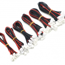 5pcs/lot JST-XH 1S 2S 3S 4S 5S 6S 20cm 22AWG Lipo Balance Wire Extension Charged Cable Lead Cord for RC Lipo Battery charger