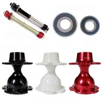 Novatec F372SB Sealed Bearing NBK 6001(28*12*8) 6901(24*12*6) 24Hole Black Red White Hub Body QRX130mm Axle Black Red Side Cap