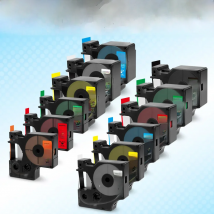 9/12/19/24mm 18431 Compatible Dymo Rhino Vinyl Label 18443 18432 18444 18433 18445 1805431 for Dymo Rhino 4200 5000 5200 6000