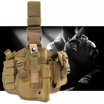 Pistol Gun Leg Holster Multi-purpose Gun Holster Outdoor Camouflage Airsoft CS Leg Bag For Universal Gun