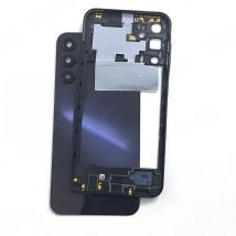 Full Housing A15 4G A155 For Samsung Galaxy A15 A155 Middle Frame Battery Back Cover Rear Door + Adhesive + Camera Lens Parts