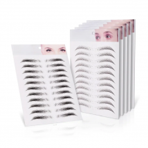 10pcs Eyebrow Tattoo Sticker Waterproof Eyebrow Templates Tools Cosmetics Professional Makeup Eye Brow Shaper Eyebrows Sticker