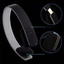 Shoumi Smart Wireless Headphone Bluetooth Stereo Headset with MIC Support Stereo Audio Handsfree for Mobile Phone Tablet